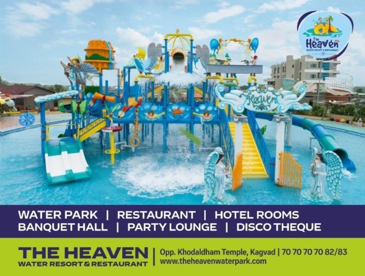 The Heaven Water Park And Resort & Restaurant Virpur Exterior foto